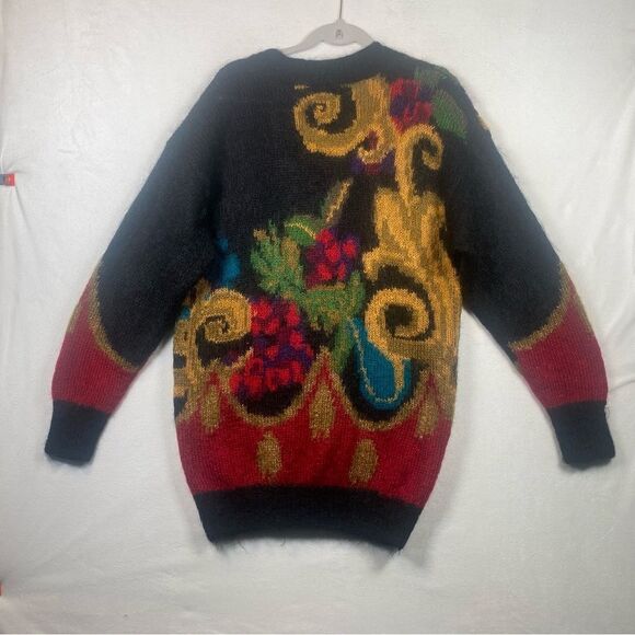 Collections By Michelle Stuart Hand Knit Mohair Blend Oversized Cardigan Sweater - Picture 2 of 7